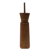 Turned Wood Kitchen Tamper or Pestle