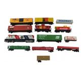 Tyco HO Scale 1776 Locomotive & Train Car Lot