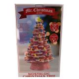 Mr. Christmas Pink Nostalgic Ceramic Tree 18"