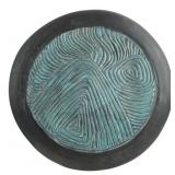 Signed Depogny Studio Pottery Charger 15"