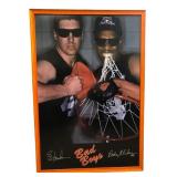 Detroit Pistons Bad Boys Framed Poster