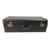 Vintage Black Hard-Sided Carrying Case