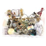 Mixed Estate Costume Jewelry & Trinkets Lot