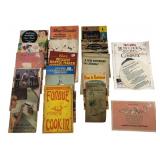 Lot of Vintage Recipe & Appliance Booklets