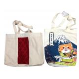 SK Japan Chuken Mochi Shiba & Canvas Tote Bags