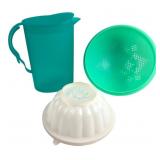 Tupperware Pitcher Colander & Jello Mold Set