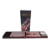 Cardinal Game Gallery Solid Wood Cribbage Set