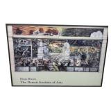 Diego Rivera Detroit Institute of Arts Print