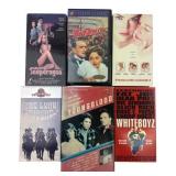 VTG Lot of 6 Assorted VHS Movie Tapes