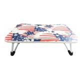 Patriotic Folding Lap Desk Bed Tray 24x16"