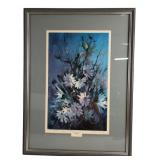 Roland Rivest "Daisy Talk" Framed Print