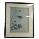 Tong Shiang Chang Watercolor Ducks & Lotus print 1