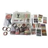 Assorted Washi Tape & Crafting Supplies Lot