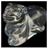 Atlantis Crystal Reclining Cat Figurine