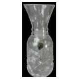 Waterford Crystal Cut Glass Vase 9"H