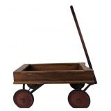Vintage Wooden Toy Wagon