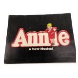 Annie A New Musical 1977 Souvenir Program