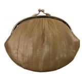 Handmade Genuine Eel Skin Coin Purse