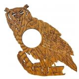 Wooden Owl Wall Hanging Cutout