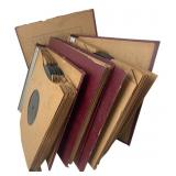 Vintage 78 RPM Records Mixed Lot in Album