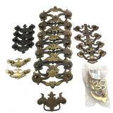 Assorted Brass & Metal Furniture Drawer Pulls
