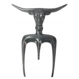 Cast Aluminum Bull Head Meat Fork