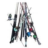 Pflueger, Zebco & Assorted Rods & Reels