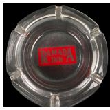 Ramada Inn Clear Glass Ashtray 4.5"
