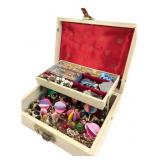Mixed Lot Costume Jewelry in Vintage Box