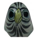 Signed Tonala Mexican Pottery Owl Figurine