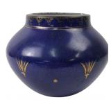 Ecco Terra Blue Porcelain Vase