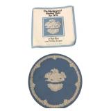 Wedgwood 1978 Mother Plate Pale Blue Jasperware