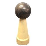 Decorative Mosaic Sphere on Pedestal