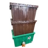 Core-Mark Commercial Plastic Storage Totes