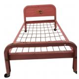 Amsco Pink Metal Doll-E-Bed