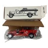 ERTL Tabasco 1926 Seagrave Fire Truck Bank