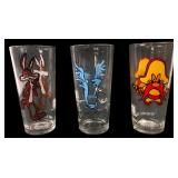 1973 Pepsi Looney Tunes Collector Glasses Set of 3
