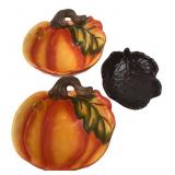 Better Homes & Gardens Pumpkin & Leaf Bowls