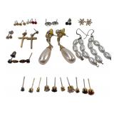 Assorted Costume Jewelry Earrings Lot
