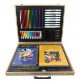 Bendon Mixed Media Art Set in Wood Case