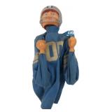 Vintage Detroit Lions Cloth Body Bobblehead 10"