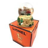 Lionel Santa Fe Train Desert Snow Globe in Box