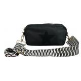 Bloc Black Star Crossbody Bag