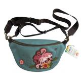 Chala Flamingo Crossbody Fanny Pack Bag
