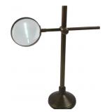 Brass Adjustable Desk Magnifying Glass