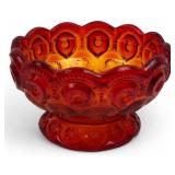 VTG L.E. Smith Moon and Stars UV Glow Candy Dish