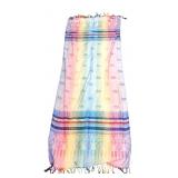 Pashmina Cashmere Rainbow Elephant Scarf