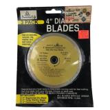Diamond Life 4" Diamond Saw Blades 3-Pack