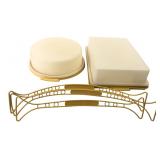 Tupperware Cake Takers and Carrier Handle Set