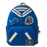 Loungefly NFL Detroit Lions Varsity Mini Backpack